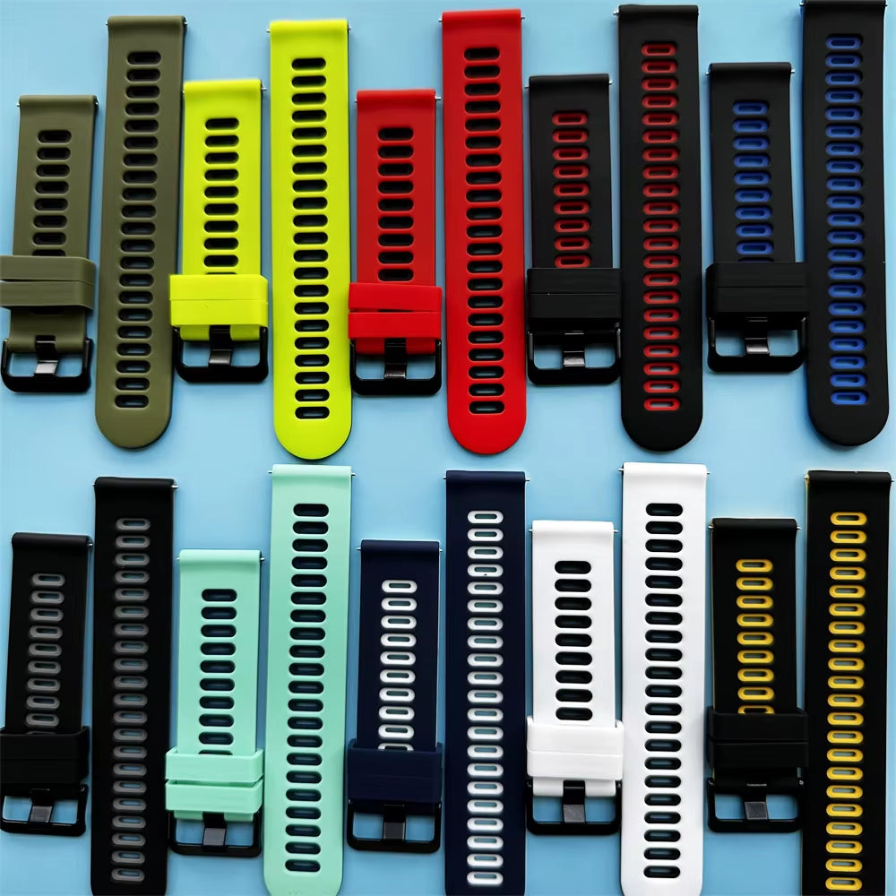 Silicone 22 20Mm Watch Strap for  WATCH GT 4 Pro 46Mm Band GT 3 SE 2 42Mm HONOR Magic Watch4 GS 3 Pro Replacement Bracelet