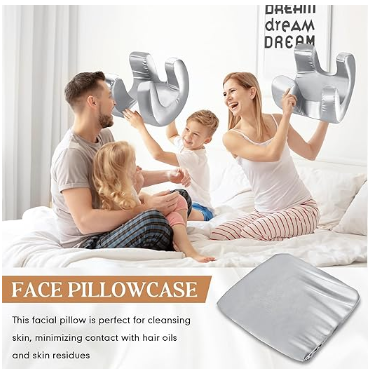 🛏 LuxeGlow Sleep Pillow – The Secret to Waking Up Wrinkle-Free!