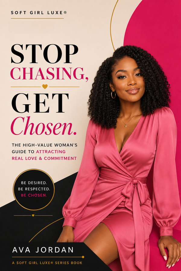 Stop Chasing Get Chosen dating advice for women ebook cover